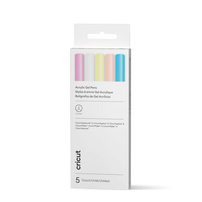 Acrylic Gel Pens, 1.0 mm (5 ct)
