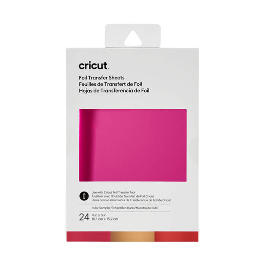 Foil Transfer Sheets Sampler, Ruby (24 ct)