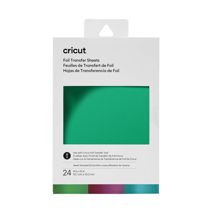 Foil Transfer Sheets Sampler, Jewel (24 ct)