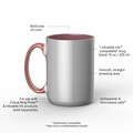 Beveled Ceramic Mug Blank - Miami, 15 oz/425 ml (1 ct)