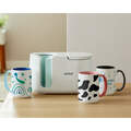 Beveled Ceramic Mug Blank - Grey, 15 oz/425 ml (1 ct)