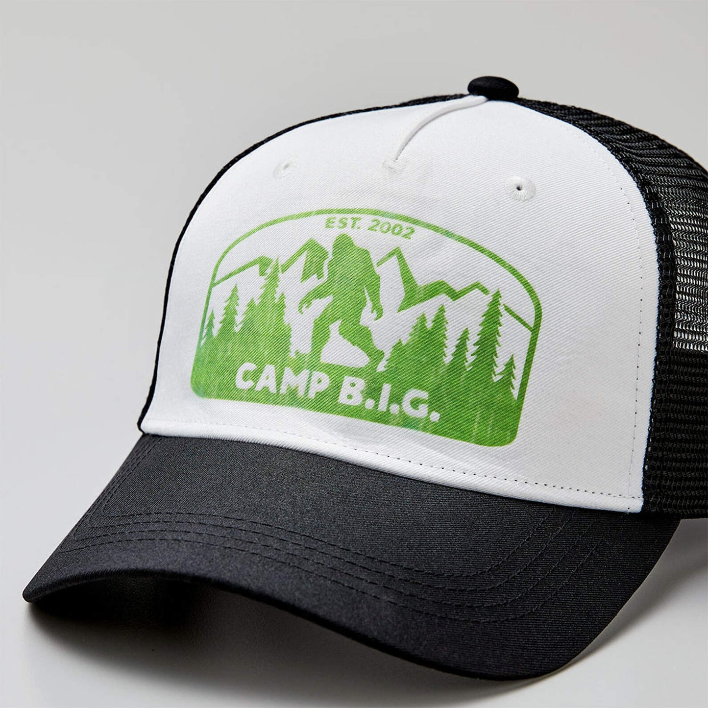 Cricut Trucker Hat, Black/White - 12ct
