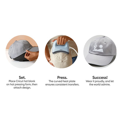 Cricut Ball Cap Blank, Gray (1 ct)