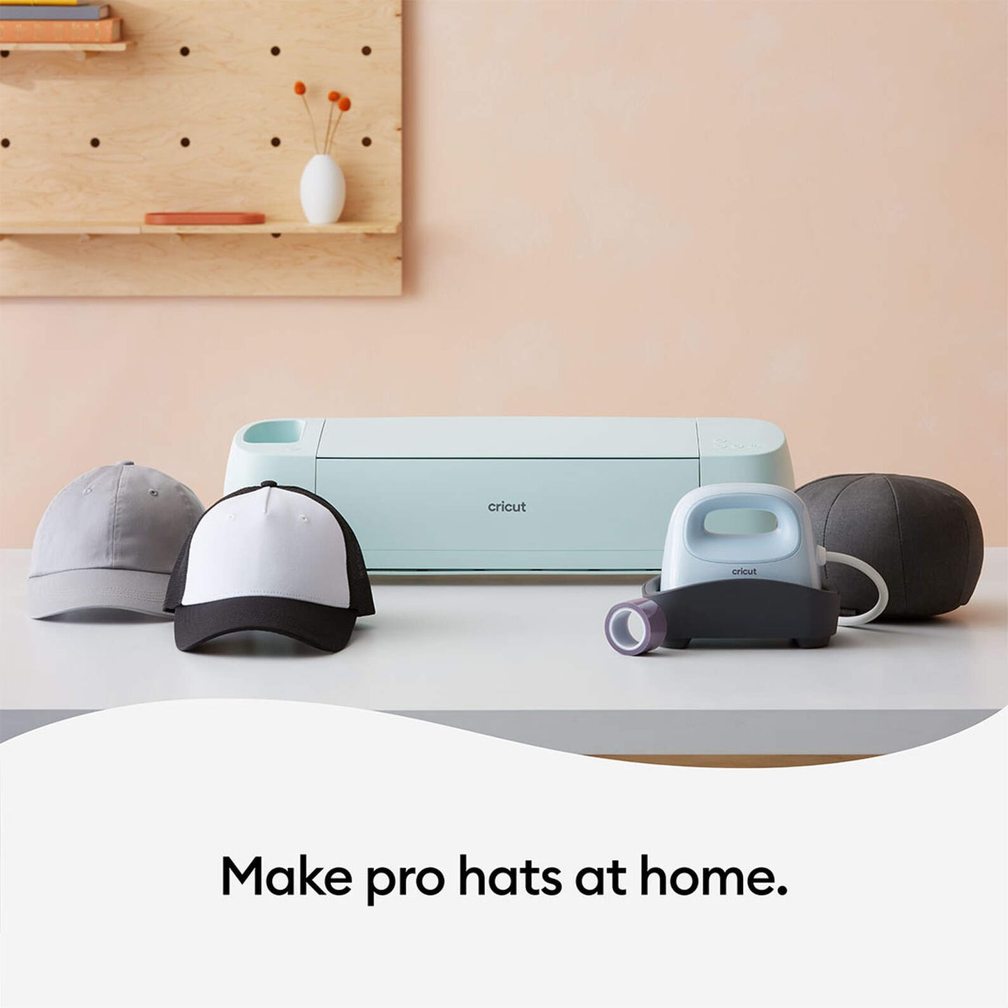 Cricut Ball Cap Hat Blank, Grey (12ct)