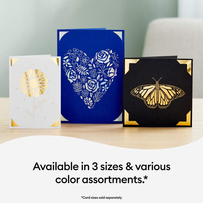 Foil Transfer Insert Cards, Celebration Sampler - S40 (14 ct)