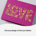 Cutaway Cards, Pastel Sampler - R40 (12 ct)