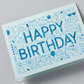 Cutaway Cards, Pastel Sampler - S40 (14 ct)