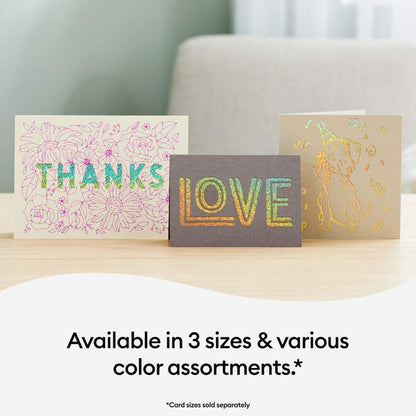 Cutaway Cards, Neutrals Sampler - R40 (12 ct)