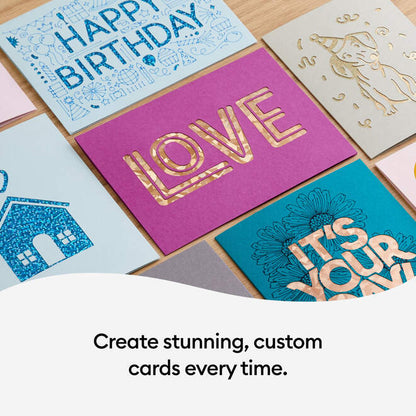 Cutaway Cards, Neutrals Sampler - S40 (14 ct)