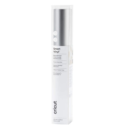 Matte Metallic Smart Vinyl™ – Removable, Silver (3 ft)