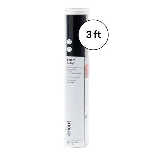 Smart Label™ Writable Vinyl – Removable, Black (3 ft) £11.99