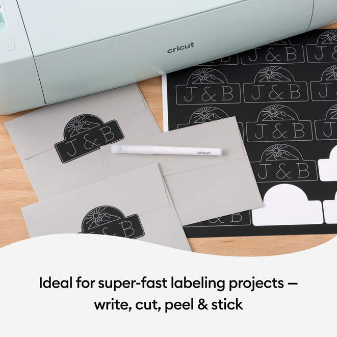 Smart Label™ Writable Vinyl – Removable, Black (3 ft) £11.99