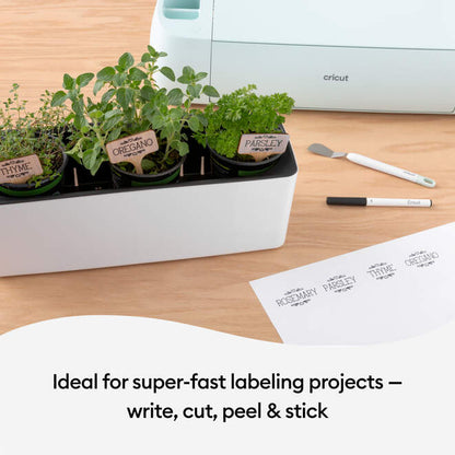 Smart Label™ Writable Vinyl – Removable, White (3 ft)