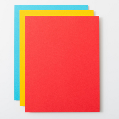 Value Cardstock, Bright Bows Sampler - 8.5 in x 11 in (80 ct)