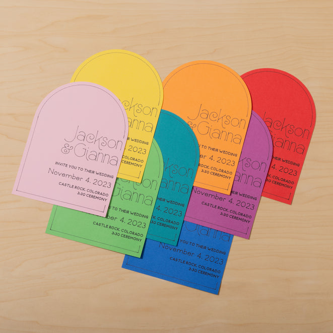 Cardstock Sampler, Bright Bow - 24 in x 28 in (50 ct)