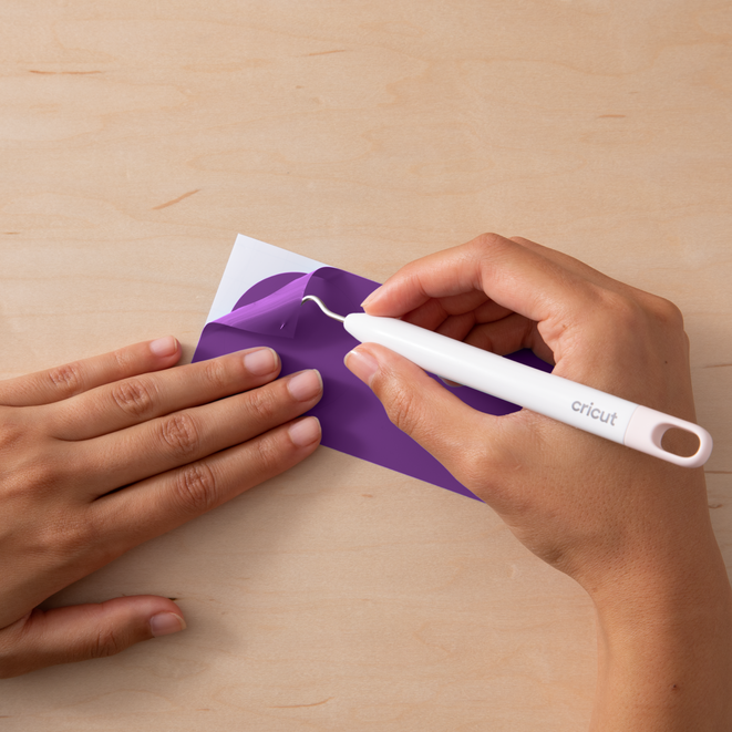 Heat-Activated, Colour-Changing Vinyl – Permanent, Purple - Turquoise
