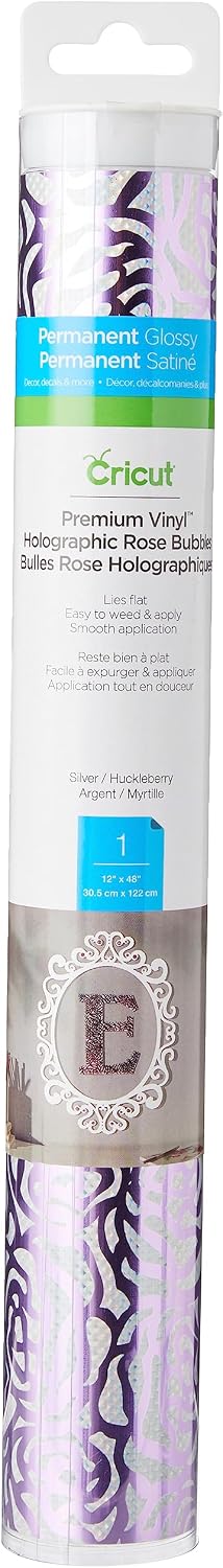 PVP ROSE BUBBLS SILVER HUCKLEBERRY 12 X 48