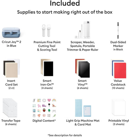 Cricut Joy™ 2 Essential Bundle EMEA
