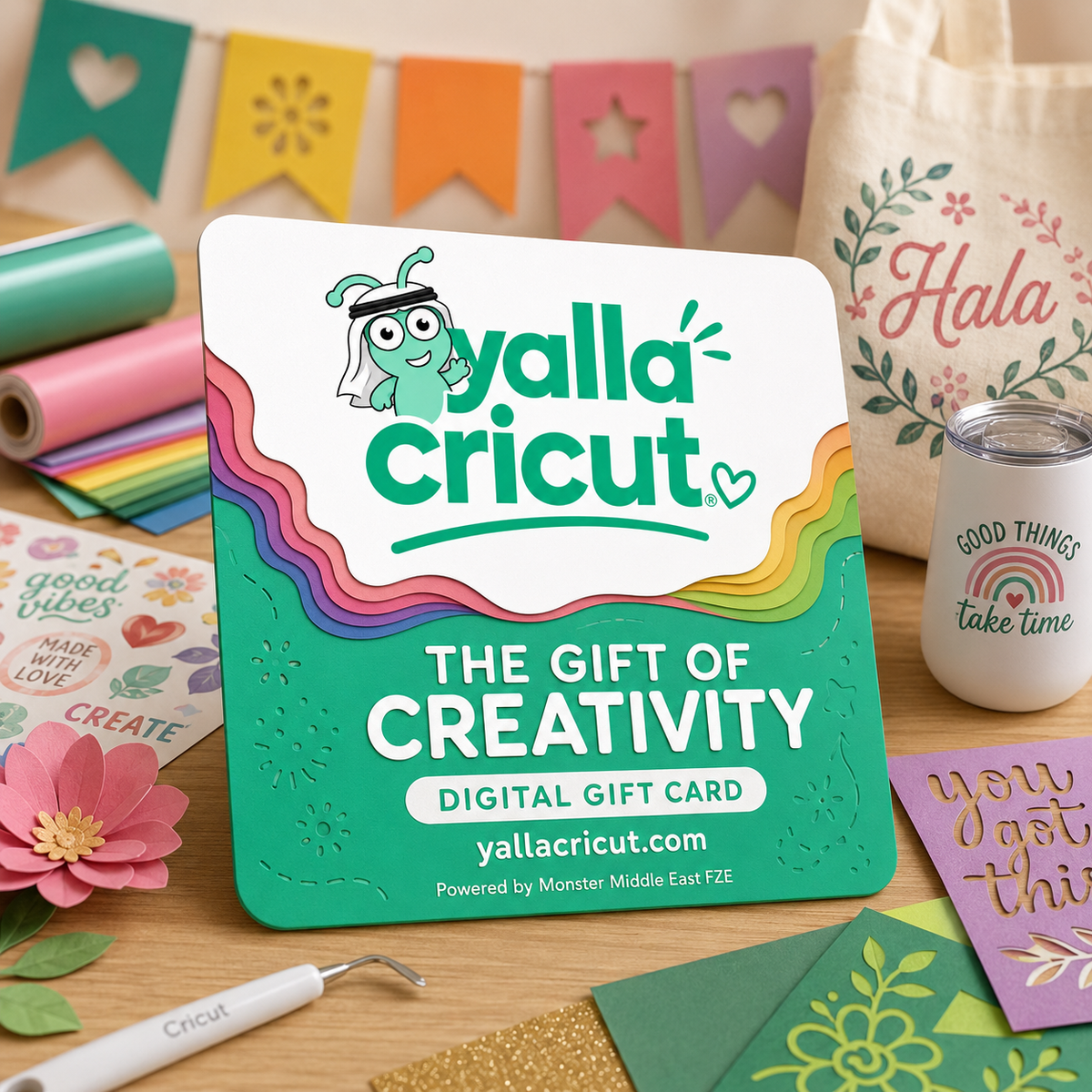 YallaCricut Digital Gift Card - Cricut Gift Card UAE - YallaCricut