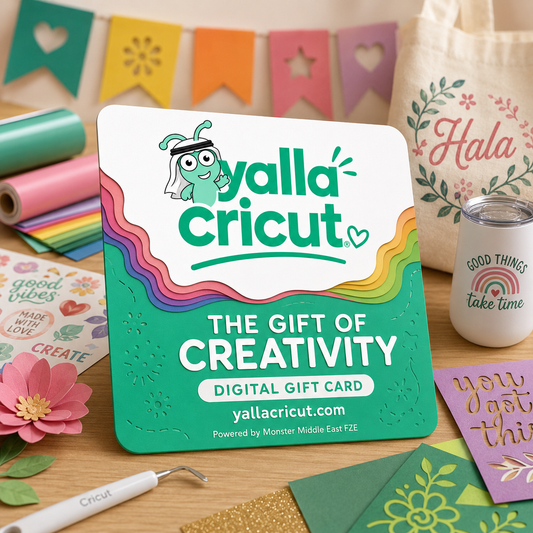 YallaCricut Digital Gift Card - Cricut Gift Card UAE - YallaCricut